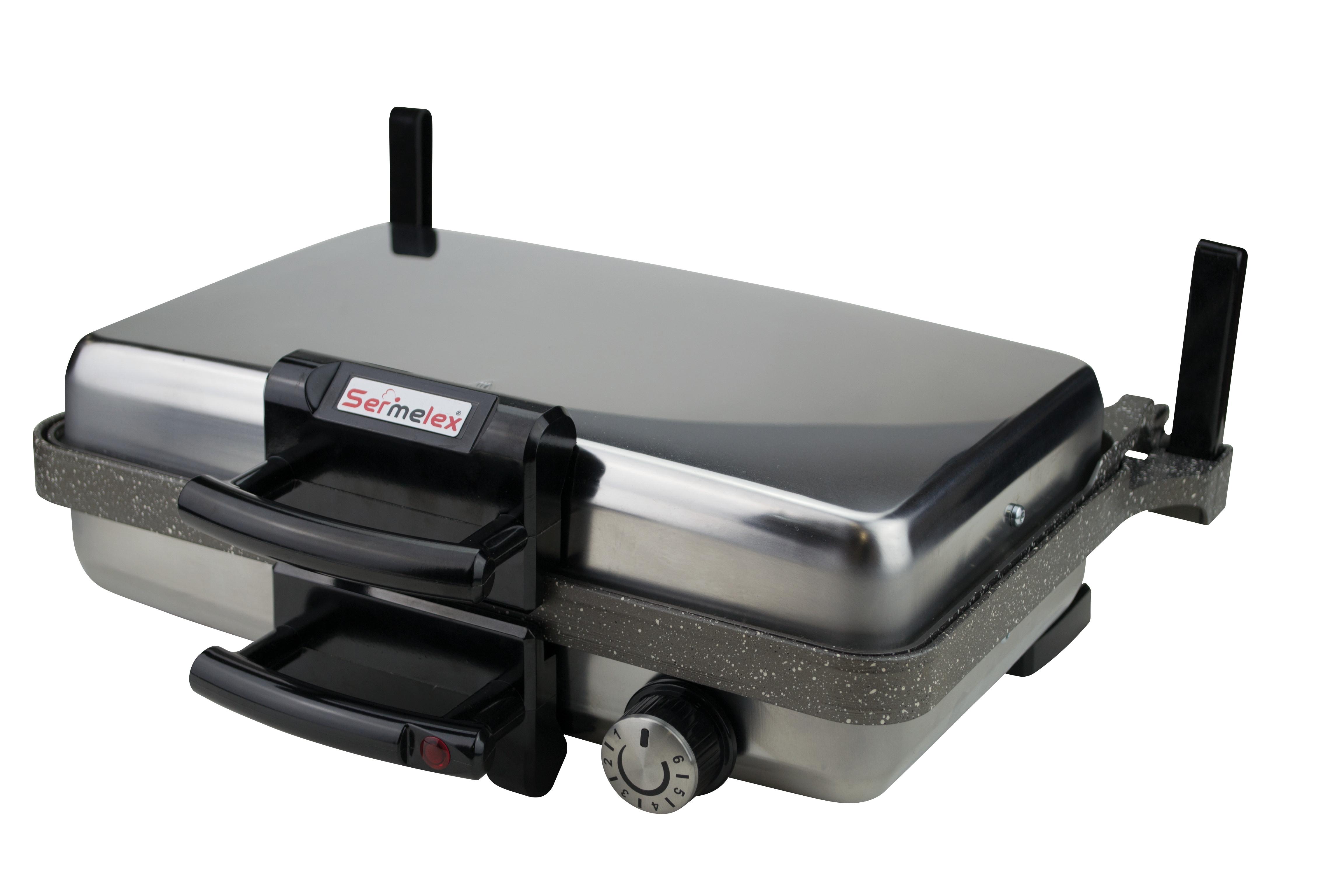 Sermelex JUMBO Granit Grill (INOX) - Silex Bazlama ve Lahmacun Makinesi