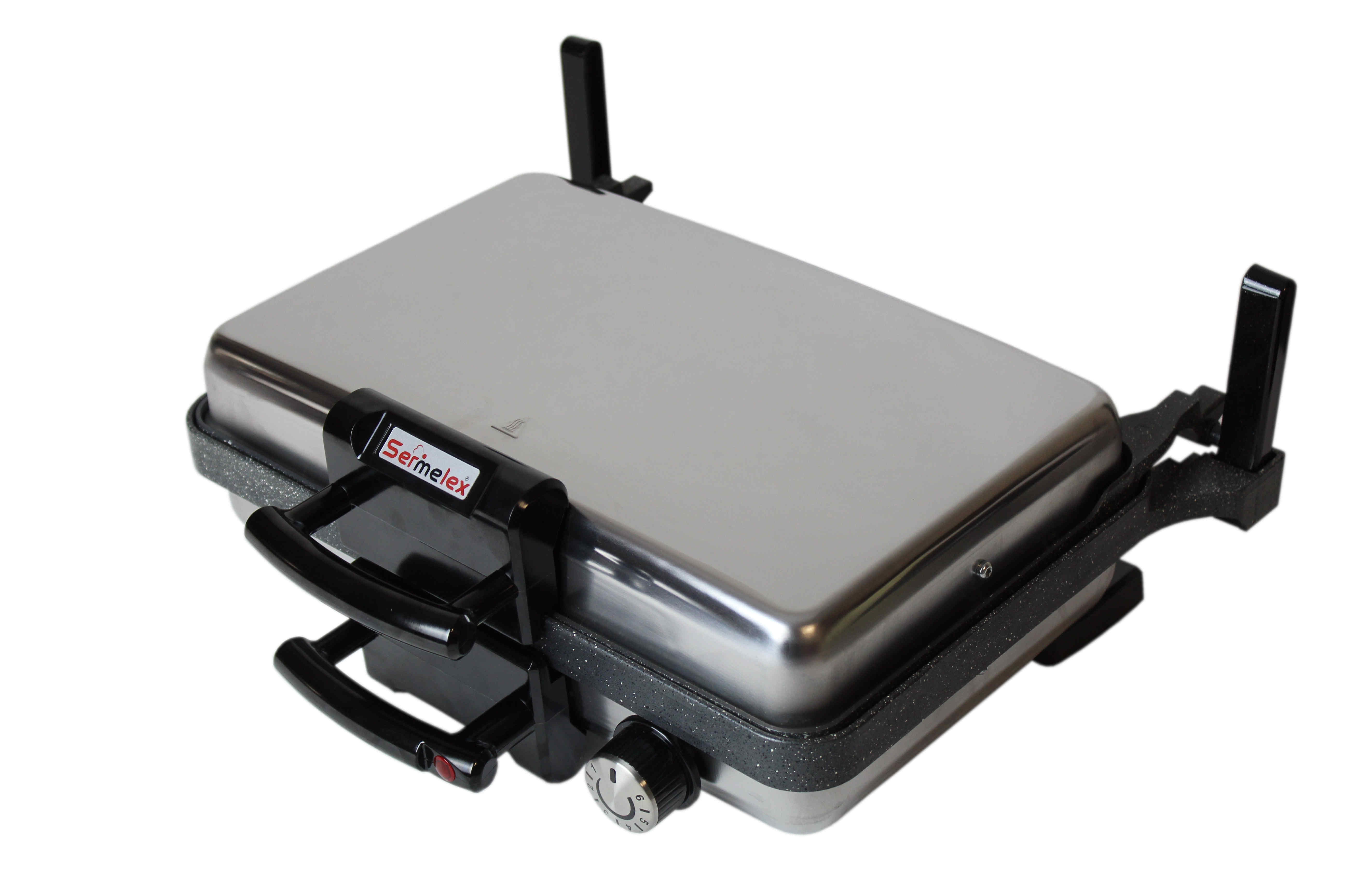 Sermelex Jumbo Granit Grill (INOX) Pan Dahil - Silex Bazlama